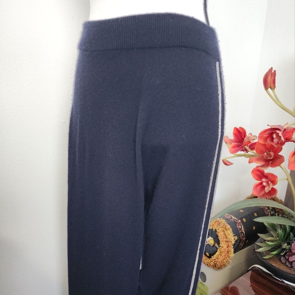 Fabiana Filippi Womens Black Cashmere Pants. Xs